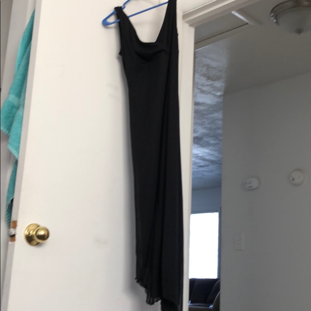 Long black dress